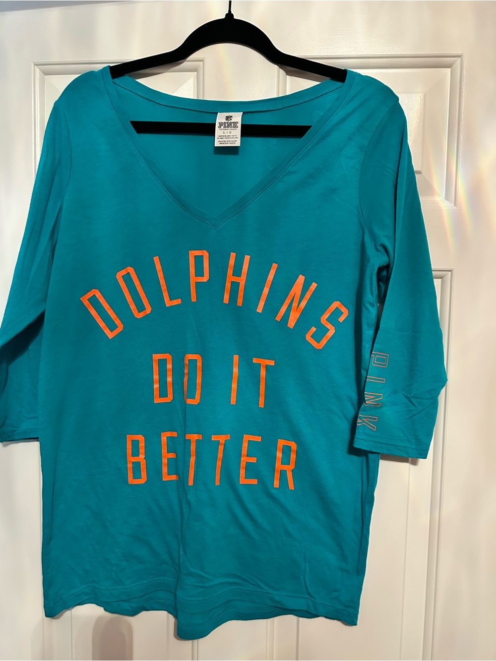 PINK Victoria's Secret Original NFL Collection Top & Leggings NWOT